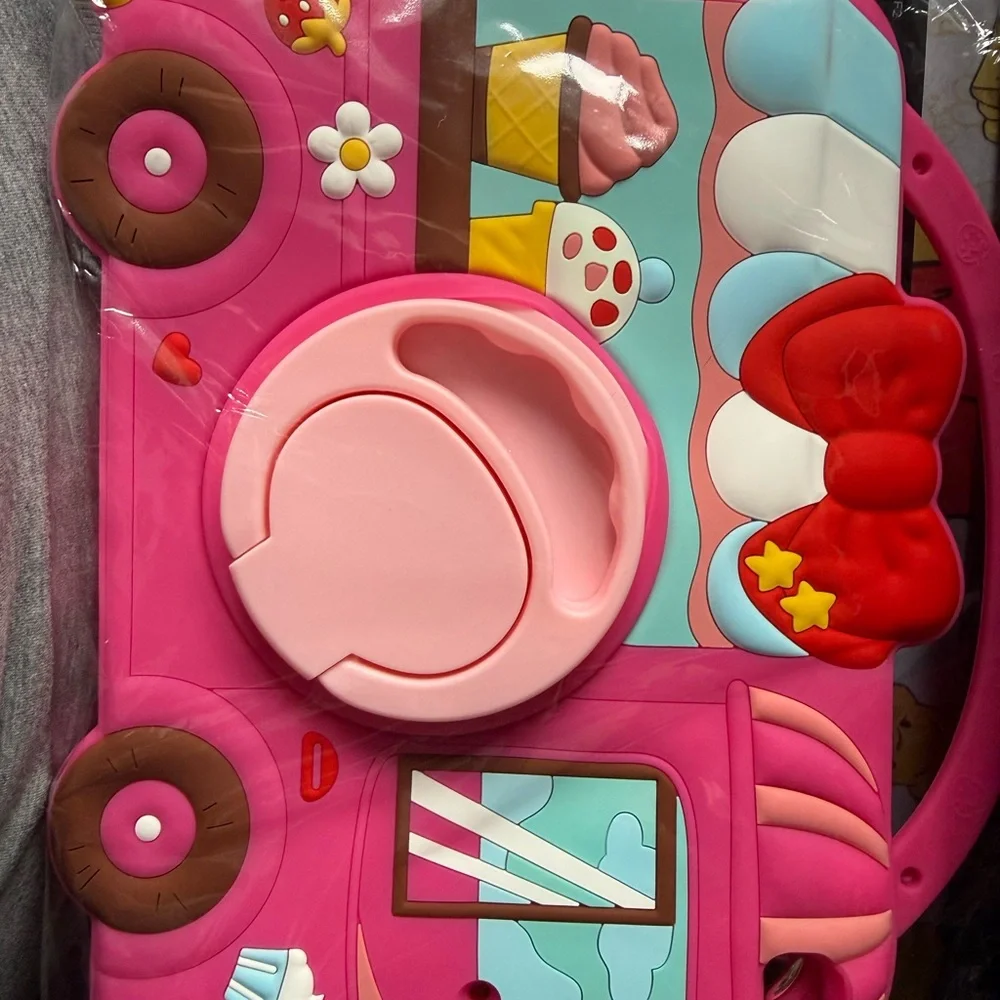 Barbie Pink iPad 9th 8th 7th Generation Case for Kids Girls Silicone Enchanted